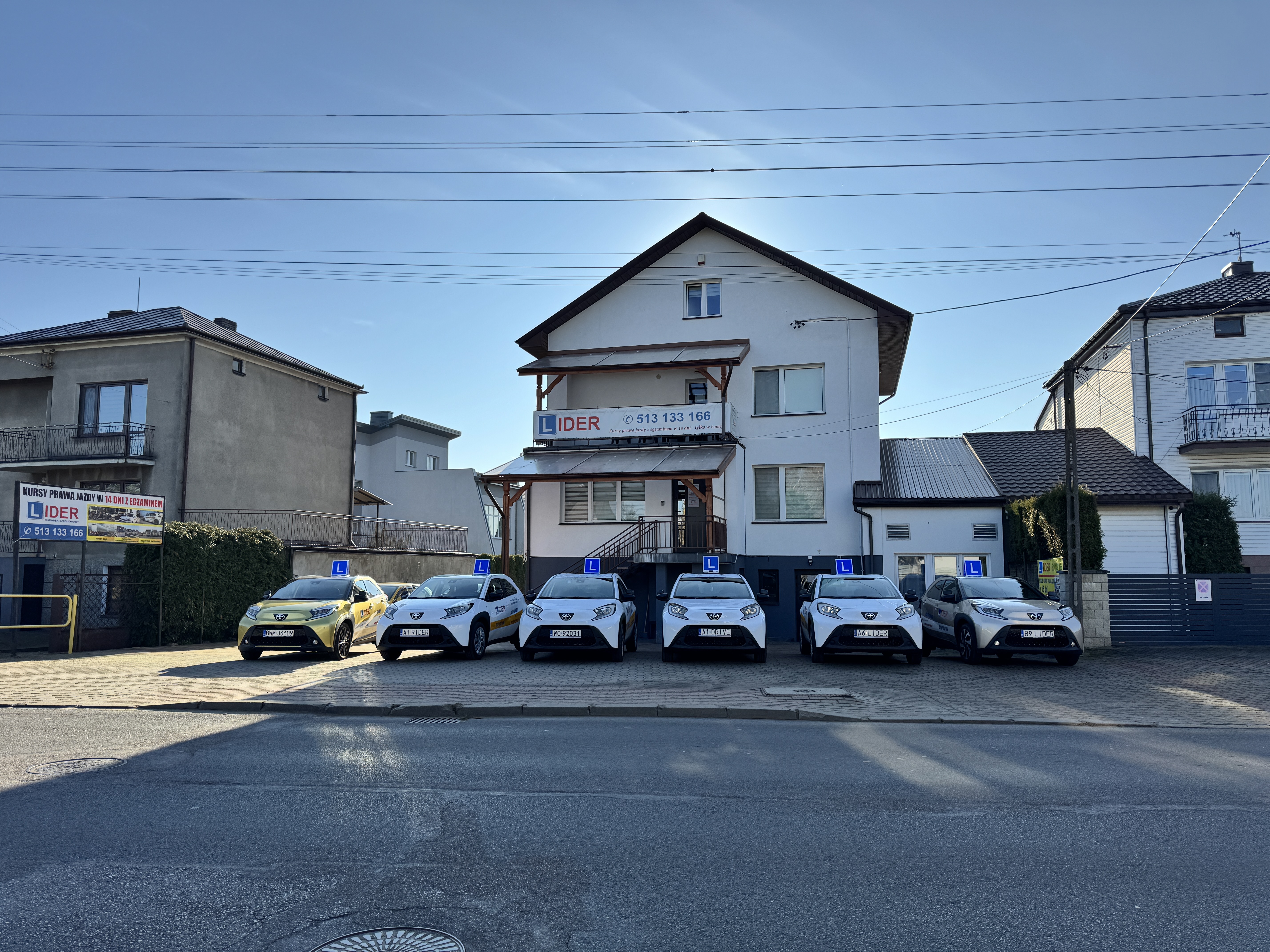 kategoria b lomza — flota Kia Rio (rzad pojazdow)
